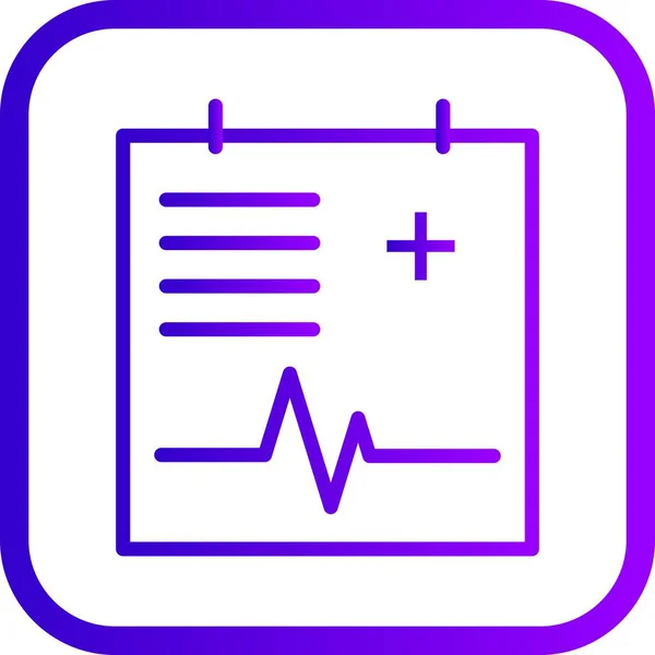 Illustration medizinisches Diagramm — Stockfoto