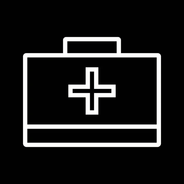 Illustration First Aid Box Icon — Stock Photo, Image