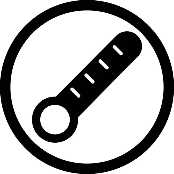 Vektor termometern ikonen — Stockfoto