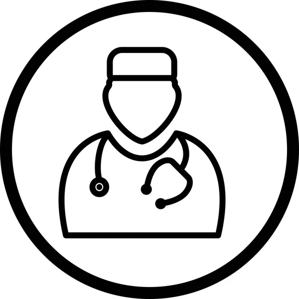 Illustration Arzt-Symbol — Stockfoto