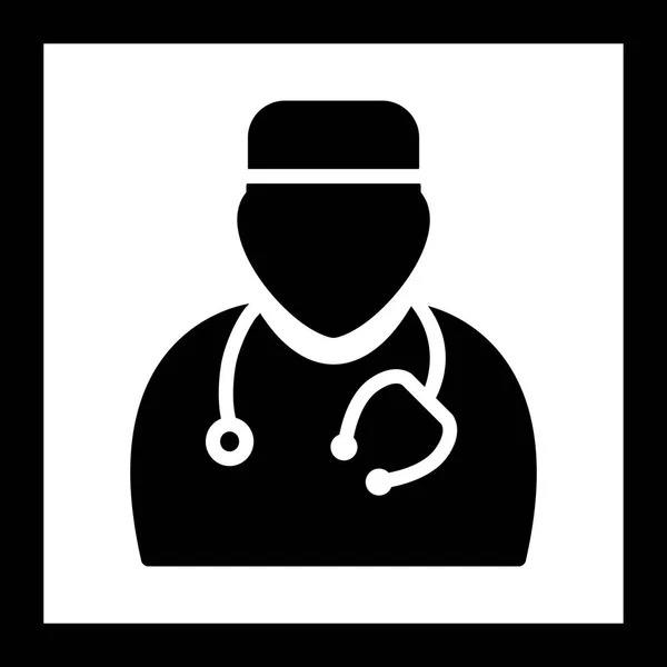 Ilustración Doctor Icon — Foto de Stock