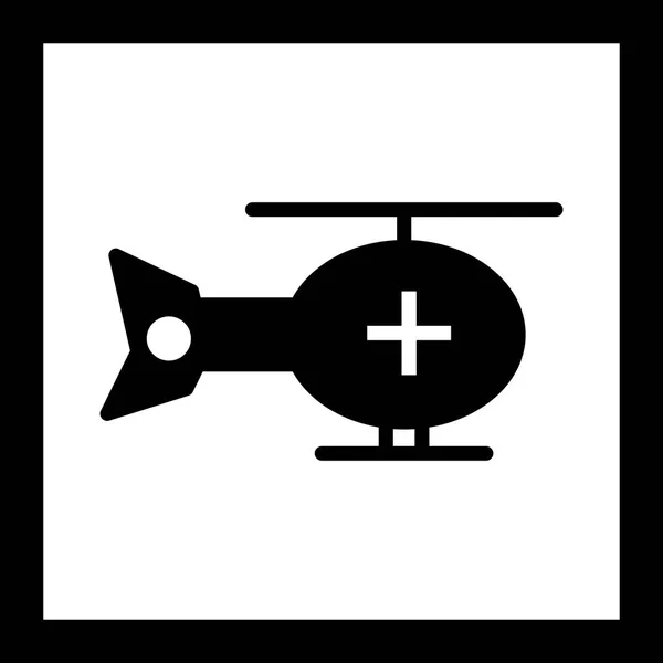 Illustration  Helicopter Icon — Stock Photo, Image