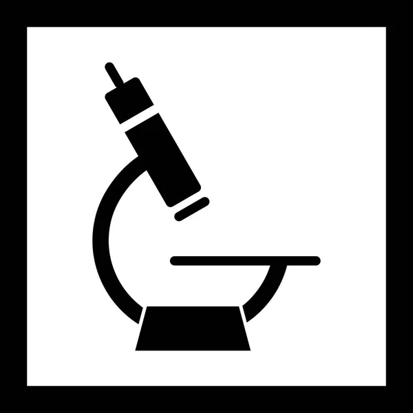 Illustratie Microscoop pictogram — Stockfoto