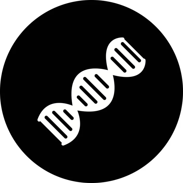 Ikon för illustration av DNA — Stockfoto