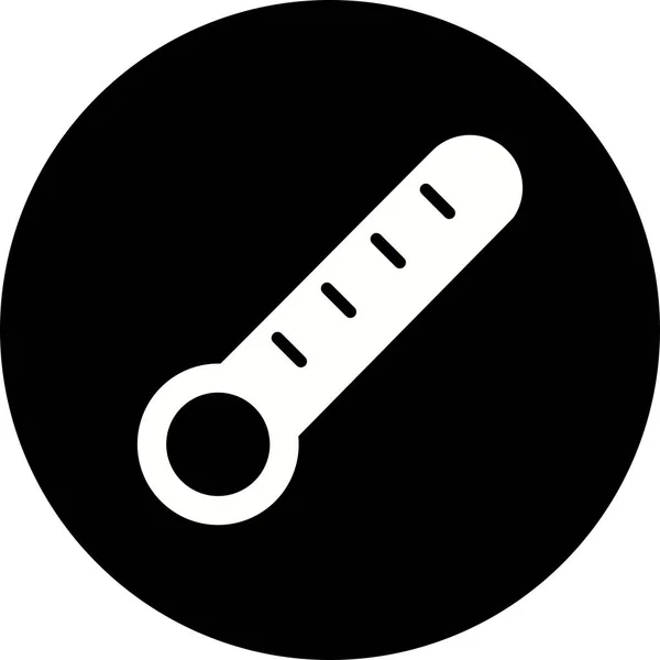 Icona del termometro vettoriale — Foto Stock