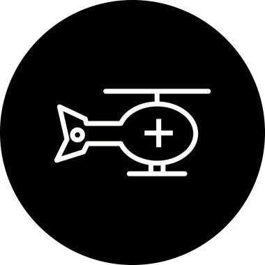 Resimde helikopter simgesi