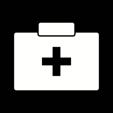 İllüstrasyon Ilk yardım kutusu simgesi