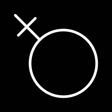 İllüstrasyon kadın simgesi