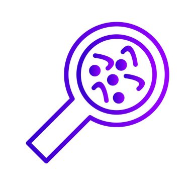 İllüstrasyon bakteri simgesi