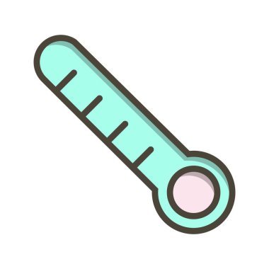 İllüstrasyon termometre simgesi