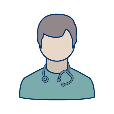 İllüstrasyon Doktor simgesi