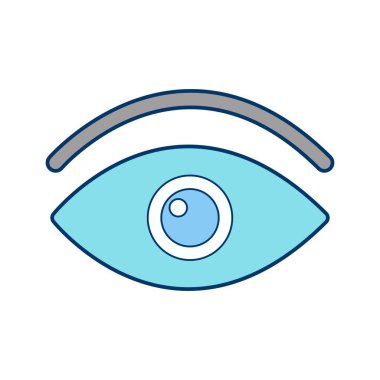 Illustration göz simgesi