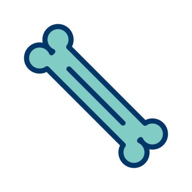 İllüstrasyon kemik simgesi