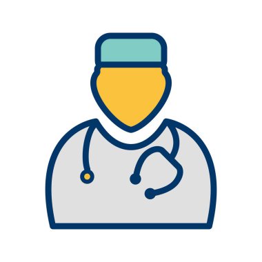 İllüstrasyon Doktor simgesi