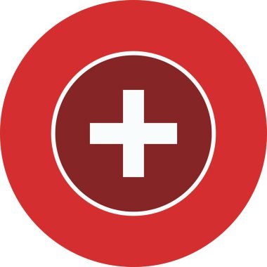 İllüstrasyon tıbbi Işareti simgesi