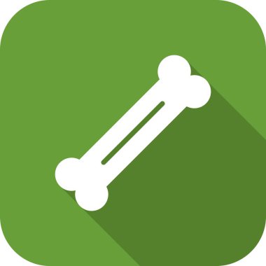 İllüstrasyon kemik simgesi