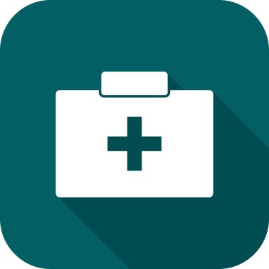 İllüstrasyon Ilk yardım kutusu simgesi