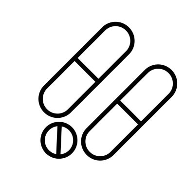 İllüstrasyon Ilaçlar simgesi