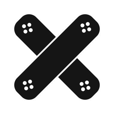 İllüstrasyon bandı yardım simgesi