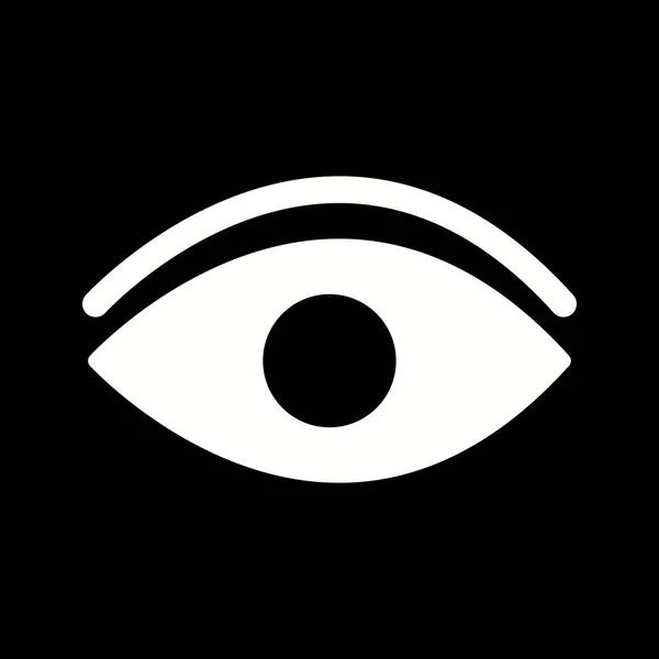 Ilustracja oko ikona — Zdjęcie stockowe