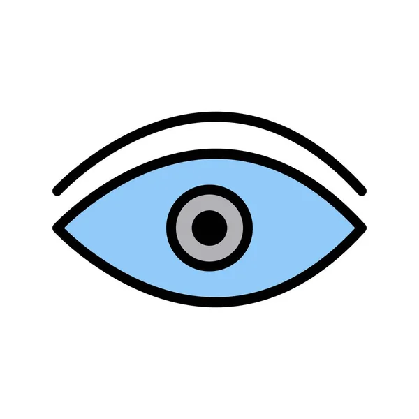 Illustrazione Icona dell'occhio — Foto Stock
