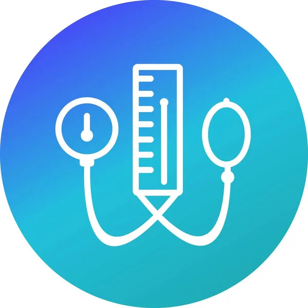 Illustration  BP Apparatus Icon — Stock Photo, Image