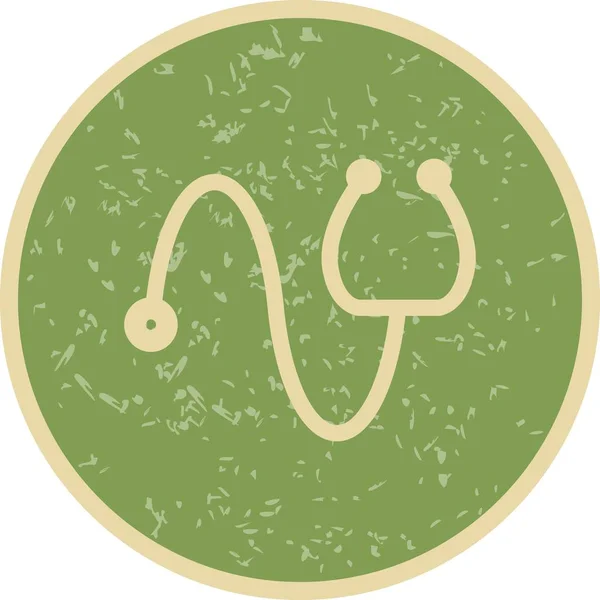 Illustration  Stethoscope Icon — Stock Photo, Image