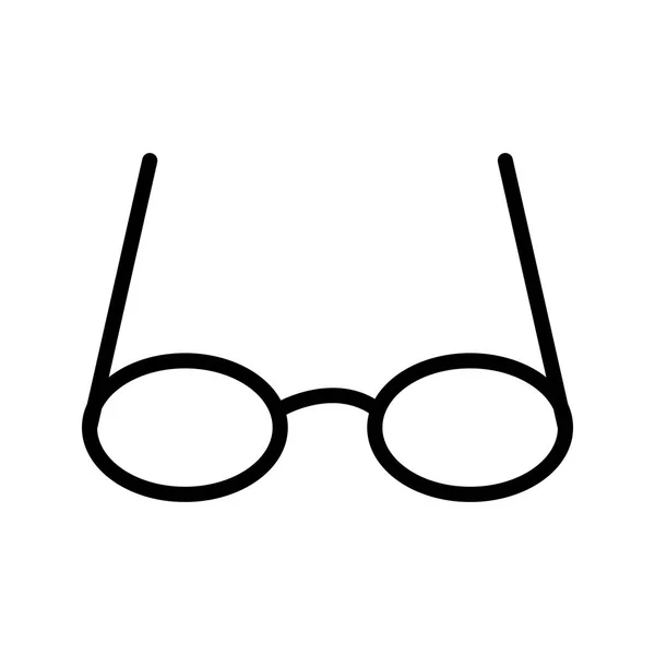 Ikona s brýlemi — Stock fotografie