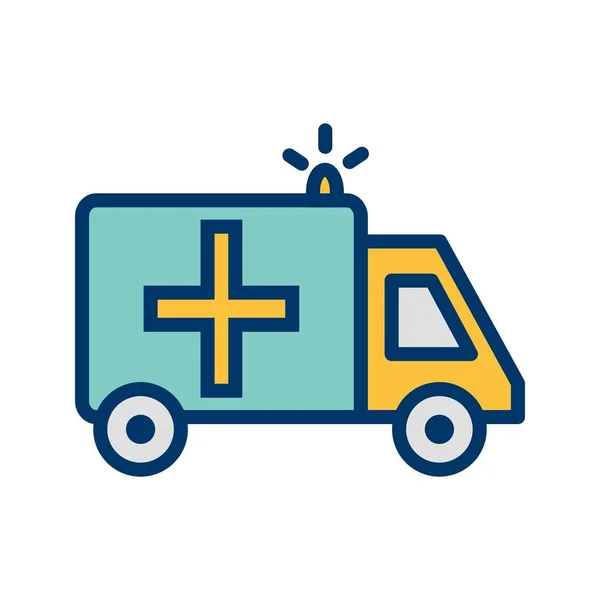 Illustration  Ambulance Icon — Stock Photo, Image