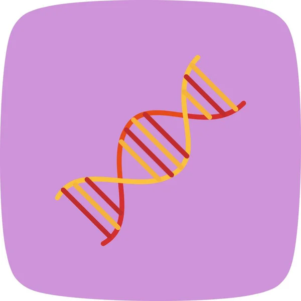 Ícone de DNA de ilustração — Fotografia de Stock