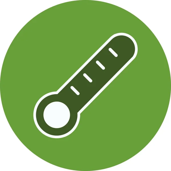 Ícone do termômetro da ilustração — Fotografia de Stock