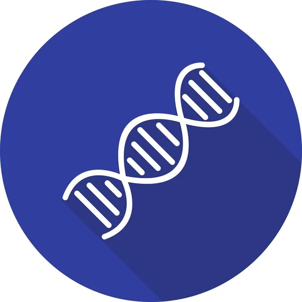 Illustrazione Icona DNA — Foto Stock