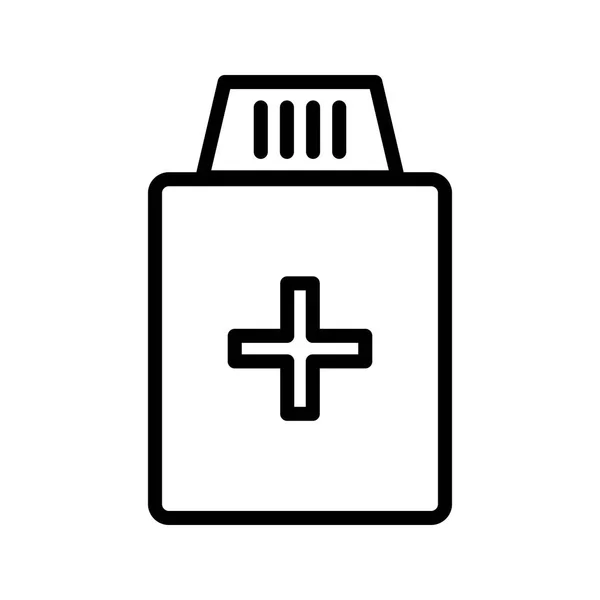 Illustration Medizin Flasche Symbol — Stockfoto