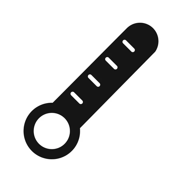 Illustration termometer ikon — Stockfoto