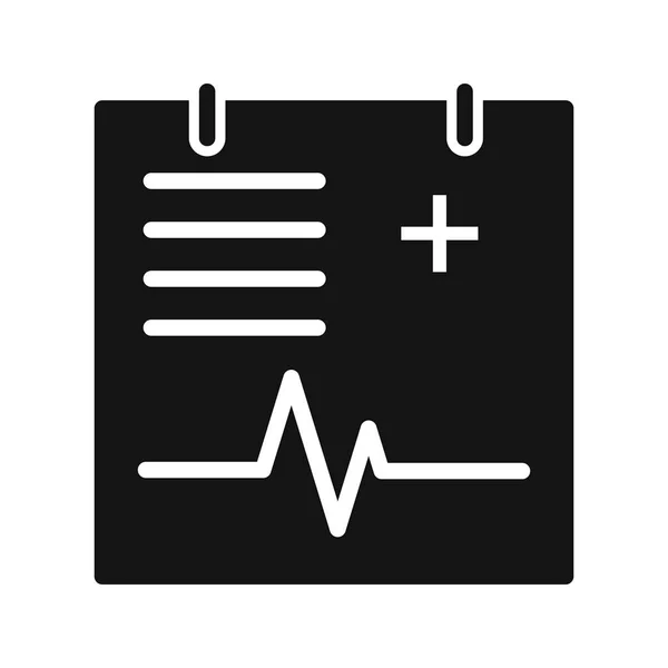 Illustrazione Medical Chart Icon — Foto Stock