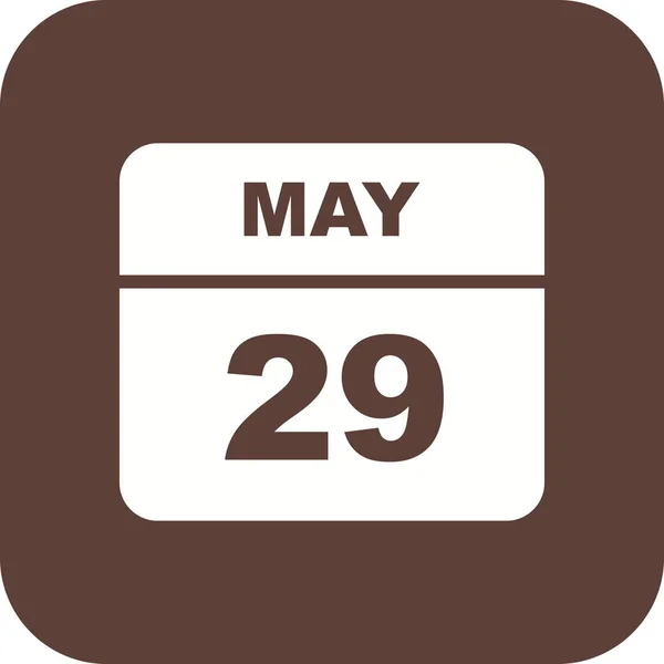 Calendar may 29th图库照片、免版税Calendar may 29th图片|Depositphotos