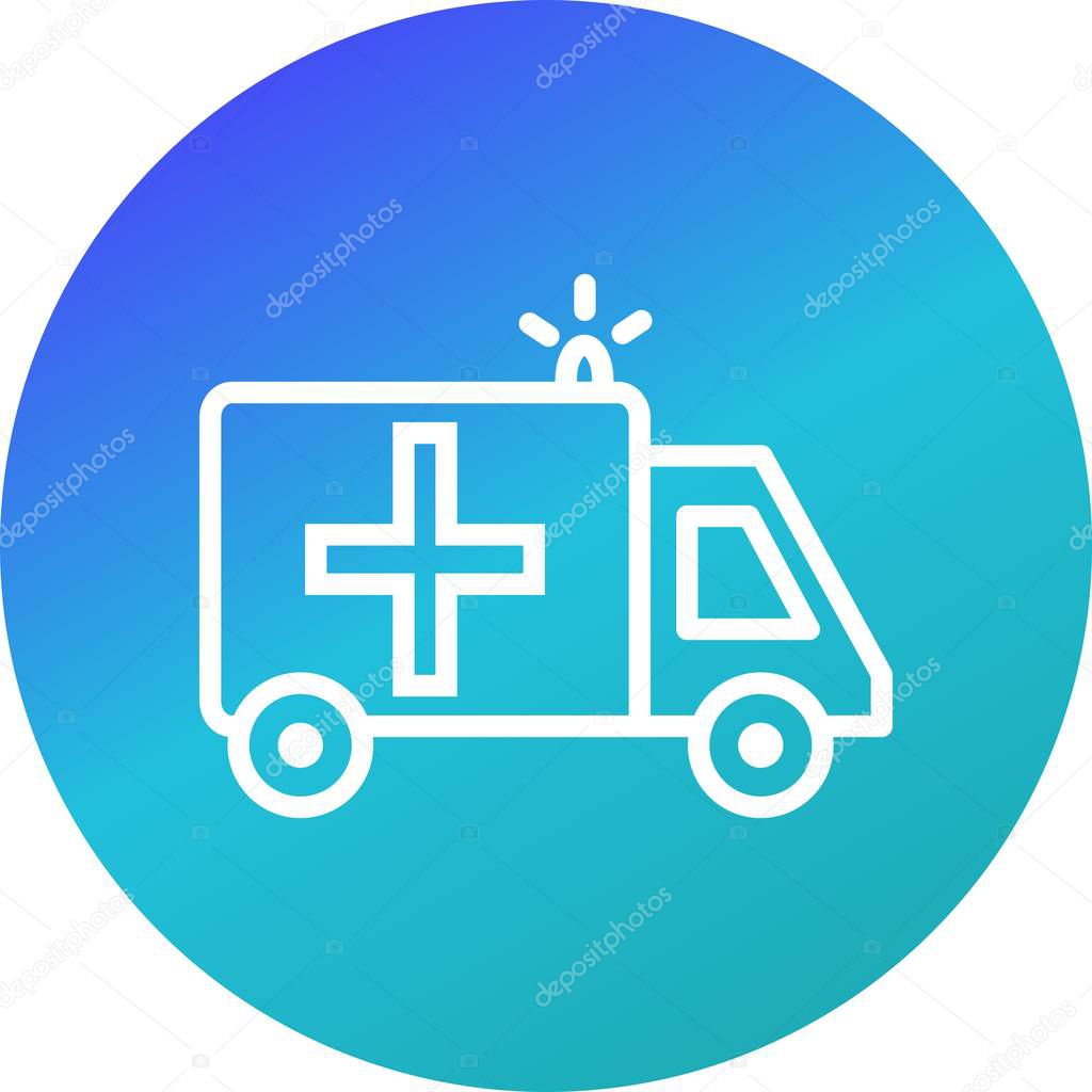 Illustration  Ambulance Icon
