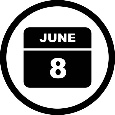 8 Haziran tek günlük takvim tarih