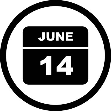 14 Haziran Tarih tek gün takvim