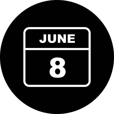 8 Haziran tek günlük takvim tarih