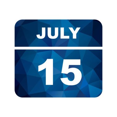 Tek gün takvim tarihinde 15 Temmuz tarihi