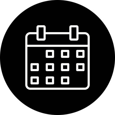 İllüstrasyon Takvim Simgesi