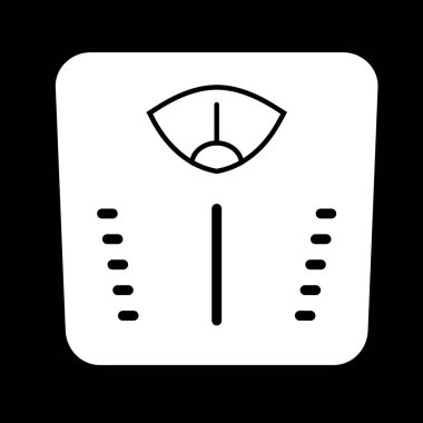 İllüstrasyon Ağırlık Makinesi Simgesi