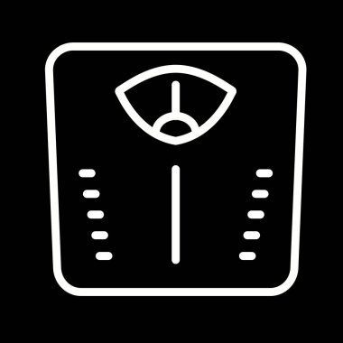 İllüstrasyon Ağırlık Makinesi Simgesi