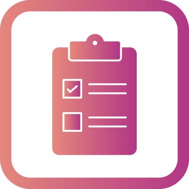 Çizim kontrol listesi simgesi