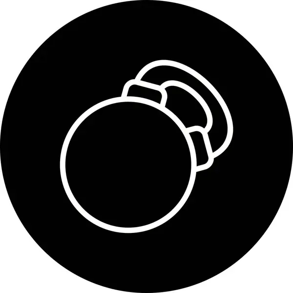 Ilustracja Kettlebell Icon — Zdjęcie stockowe