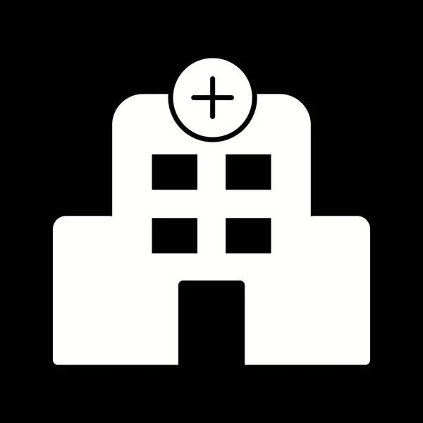 Illustration  Hospital Icon — Stock Photo, Image