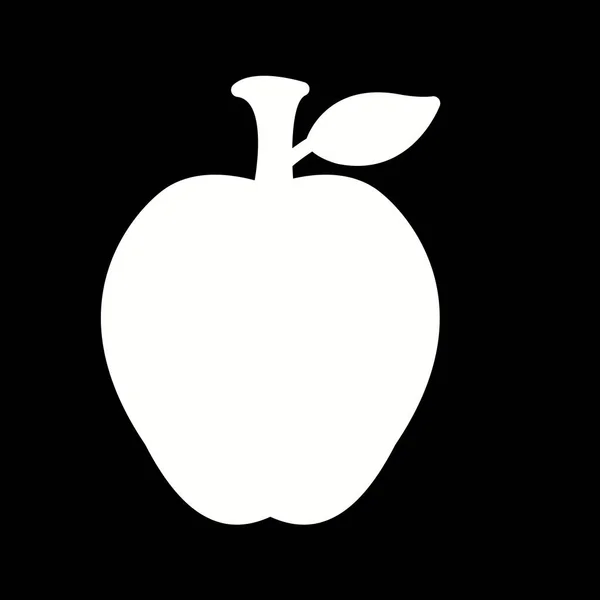 Illustration Apfel-Symbol — Stockfoto
