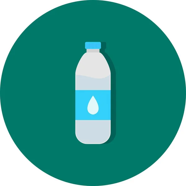 Illustration Icône bouteille d'eau — Photo