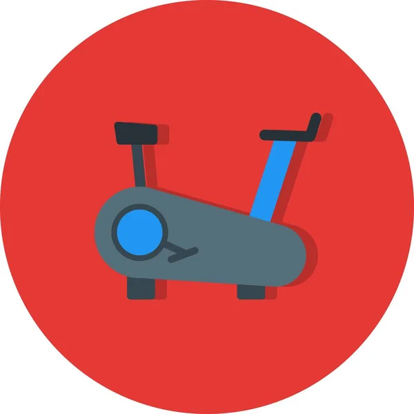 Ilustração Máquina de Ciclismo Ícone — Fotografia de Stock